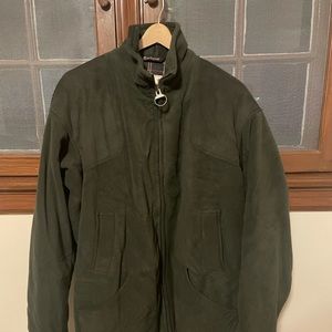 BARBOUR DUNMOOR FLEECE JACKET GREEN